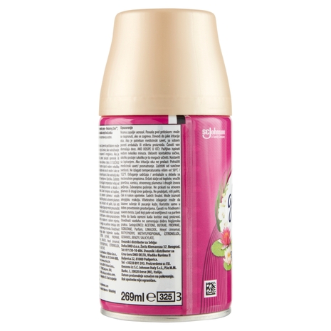 Glade Automatic Spray Ricarica, Profumatore per Ambienti, Fragranza Relaxing Zen 269ml